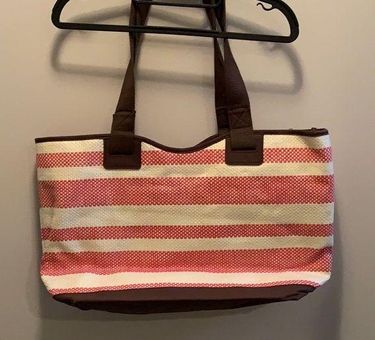 Thirty One Euro Straw Tote Bag Pink 29 From Jenny