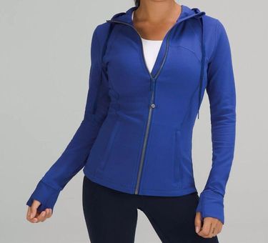 Lululemon Hooded Define Jacket Blue Size 6 - $50 (60% Off Retail) - From  Machayla