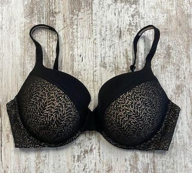 Victoria's Secret 38DD // Body By Victoria Black/Nude Lace Perfect