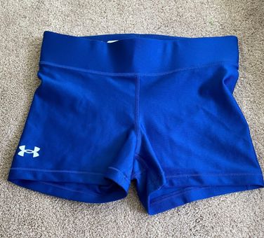 Under Armour Royal Blue Spandex Shorts Size M - $16 (36% Off Retail) - From  Emily