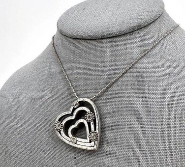 Brighton Palace Heart Crystal Necklace : Clothing, Shoes & Jewelry -  Amazon.com