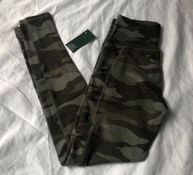 Wild Fable Women's High Rise Camo Green Leggings, XS NWT