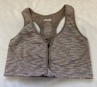 Avia Women's Sports Bra size medium zip & hook - $9 - From Ritesh