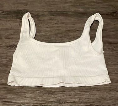 Aritzia tna body bend bra top white xs - $32 - From christina