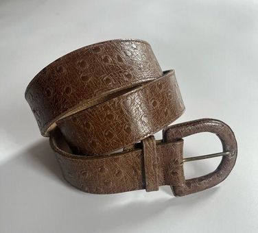 Wide Waist Belt in Tan