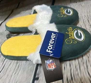 NFL GREEN BAY PACKERS Official Cozy Soft Slippers Women's 7/8 NWT - $18 New  With Tags - From Sonya