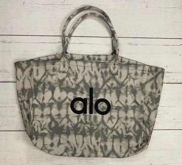Alo Yoga grey tie-dye large tote bag - $40 - From Nicole