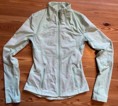 Lululemon Define Jacket in Mint Green Color Size 4