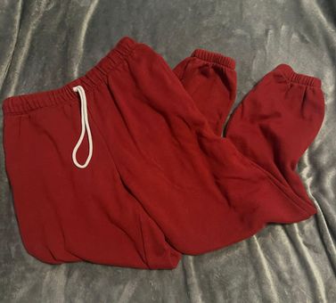 Colsie Sweatpants Red - $19 (24% Off Retail) - From Mia