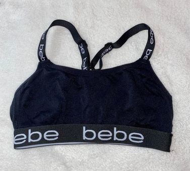 Bebe Sport Bra Black Size Xs 8 60 Off Retail From Amber