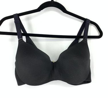 Cacique Lightly Lined T Shirt Bra Black Size 42D - $20 - From Pink