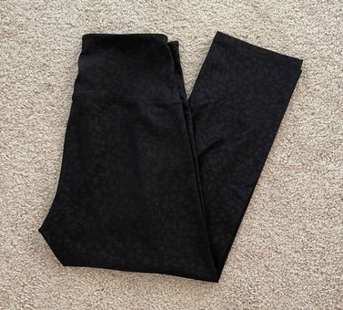 Old Navy Active Go Dry Powerpress Hi Rise Leggings Black Size M