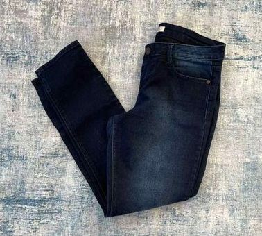 No Boundaries Dark Enzyme Wash Essential Skinny Jeans Junior's 15 Size  undefined - $18 - From Nicole