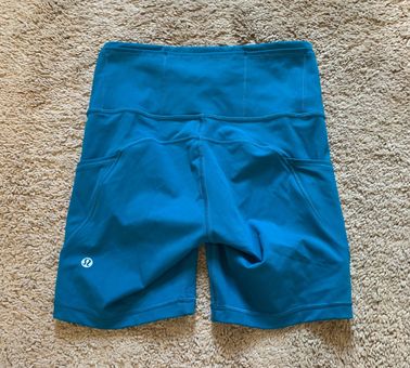 Lululemon Fast And Free Short 6 *non-reflective In Green