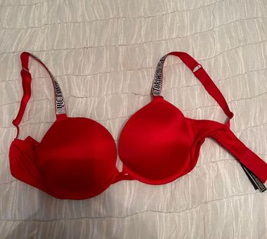 Victoria's Secret Victoria Secret Bra Red Size 32 E / DD - $35 (53