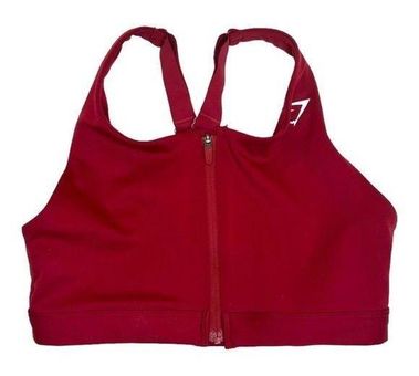 Gymshark + Zip Up Training Sports Bra