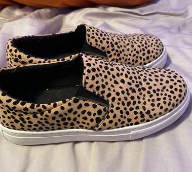 qupid leopard sneakers