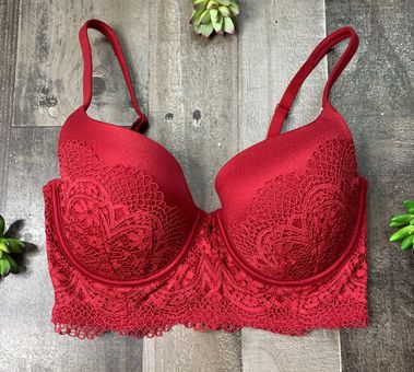 Victoria's Secret Red Corset Bralette Size 32 E / DD - $13 - From Alexis