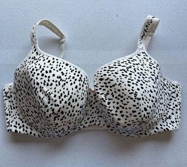 Cacique Spotted Smooth Balconette Bra Size 46DDD - $15 - From