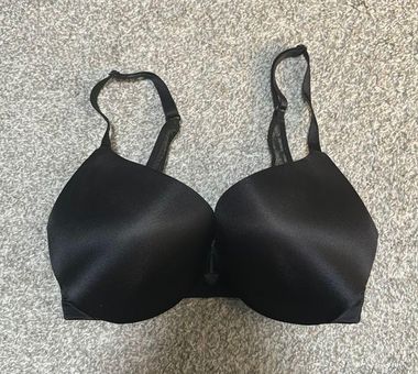 DD+ Secret Push Up Bra Black