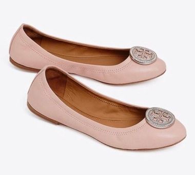 Tory Burch Liana ballet flats-sea shell pink Size - $126 (54% Off Retail) New With Tags - From Annie Tory Burch Liana ballet flats-sea shell pink Size - $126 (54% Off Retail) New With Tags - From Annie