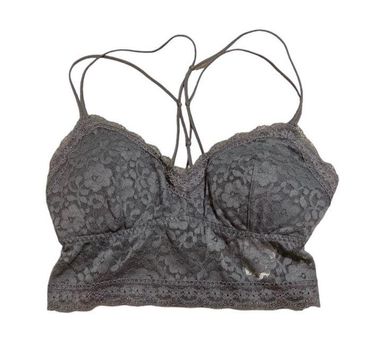 Gilly Hicks Grey Lace Bralette Gray - $5 - From StyleBy
