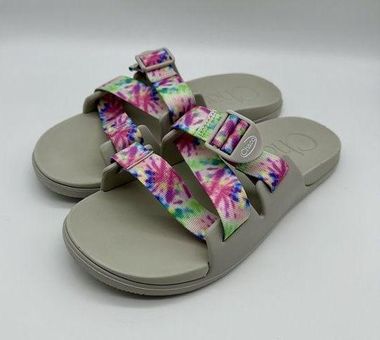 Chacos Chaco Women s Chillos Slides Light Tie Die US 10 25