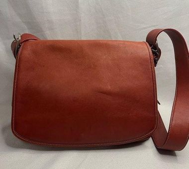 COACH Vintage Legacy Shoulder Bag in Red