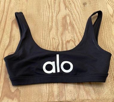Alo Yoga Sports Bra Black - $22 (62% Off Retail) - From Amanda