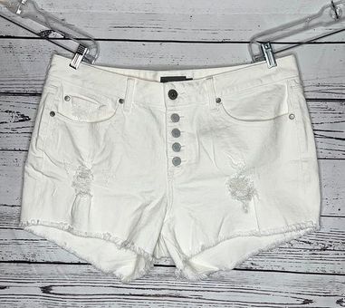 Torrid white shorts sale