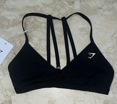 Gymshark Minimal Sports Bra - Black