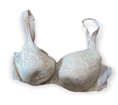 Cacique Cute Lightly lined Balconette bra beige 42D Tan Size undefined -  $24 - From Tiffany