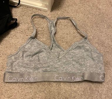 Calvin Klein Sports Bra Gray - $15 - From Maddie