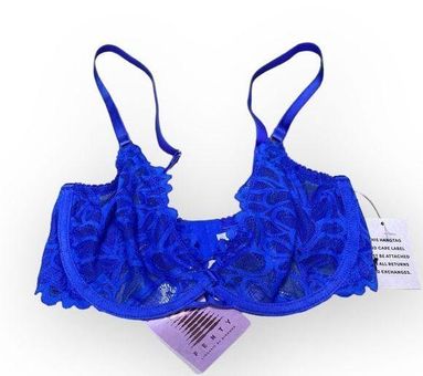 Stunning Navy Lace Bralette by Savage x Fenty