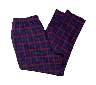 Cape Cod Sportswear Womens Pants Volup 36x28 Blue Red Tartan Plaid Vintage  70s Size 18 - $40 - From Daisy