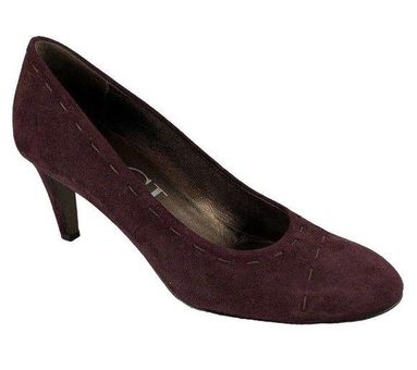 Attilio Giusti Leombruni AGL Women Heels Pumps 8 38.5 Purple