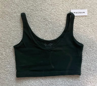 John Galt Green Lydia Tank Top