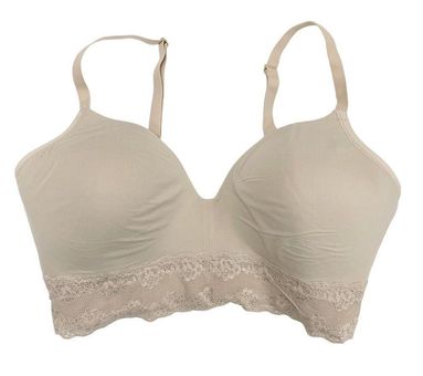 Natori Bra Womens 34DD Bliss Perfection Contour Soft Cup Wire Free Cafe Tan  Size undefined - $35 - From Kristen