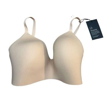 Knix Wing Woman Contour Bra Size 0+ Wireless Warm Sand Nude Comfort 28/30 F  - $35 New With Tags - From Stephanie