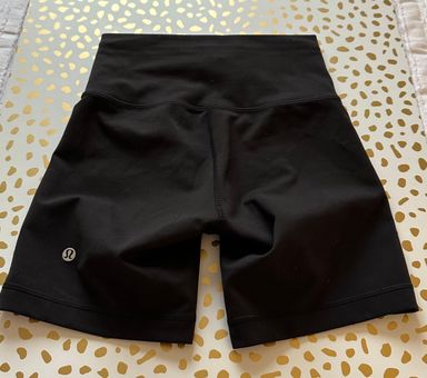 Lululemon Wunder Train High-Rise Short 6” Black Size 4 - $34 (46