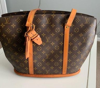 Louis Vuitton Monogram Babylone Shopper Bag Brown