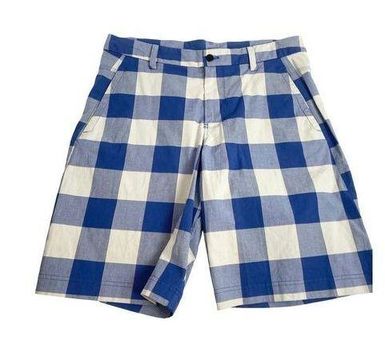 Athletica Shorts  Lululemon Athletica Commission Blue White Short