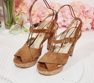 Michael kors store cork heels