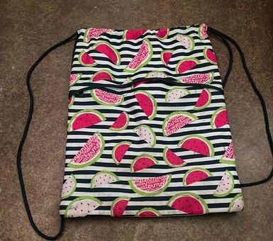 ThirtyOne Boutique Thermal Drawstring Watermelon Backpack