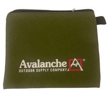 Avalanche Outdoor Supply Company Army Green logo mini bag zipper closure  New OS - $14 - From Earlisha