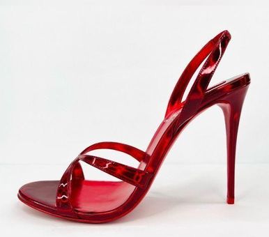 Christian Louboutin Loubi Cross Flat Sandals