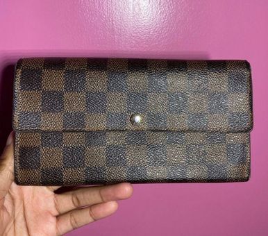 Louis Vuitton Multiple Wallet Damier Ebene Brown