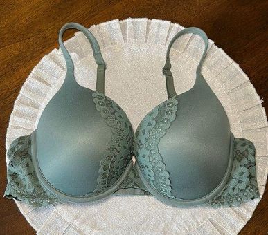Victoria's Secret Green Body By Victoria Perfect Shape Lace Bra 36C Size  undefined - $21 - From Kelly