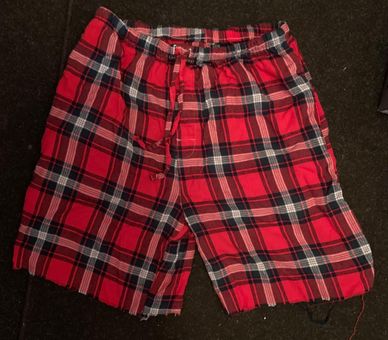 Flannel PJ Shorts