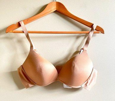 MUJI Women's Easy on Skin Bra Nude Womens Size M Tan Size M